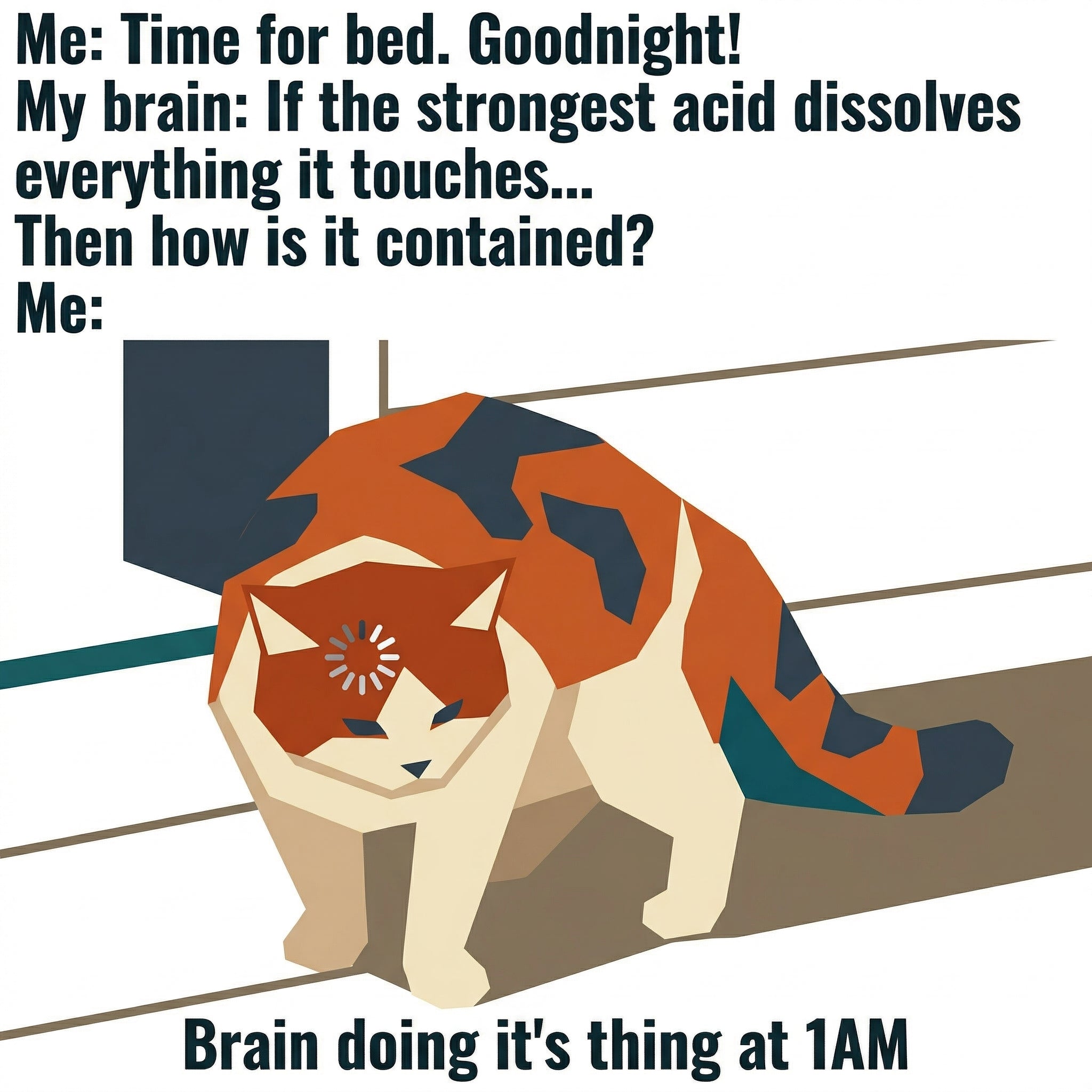 Brain doing it's thing at 1AM