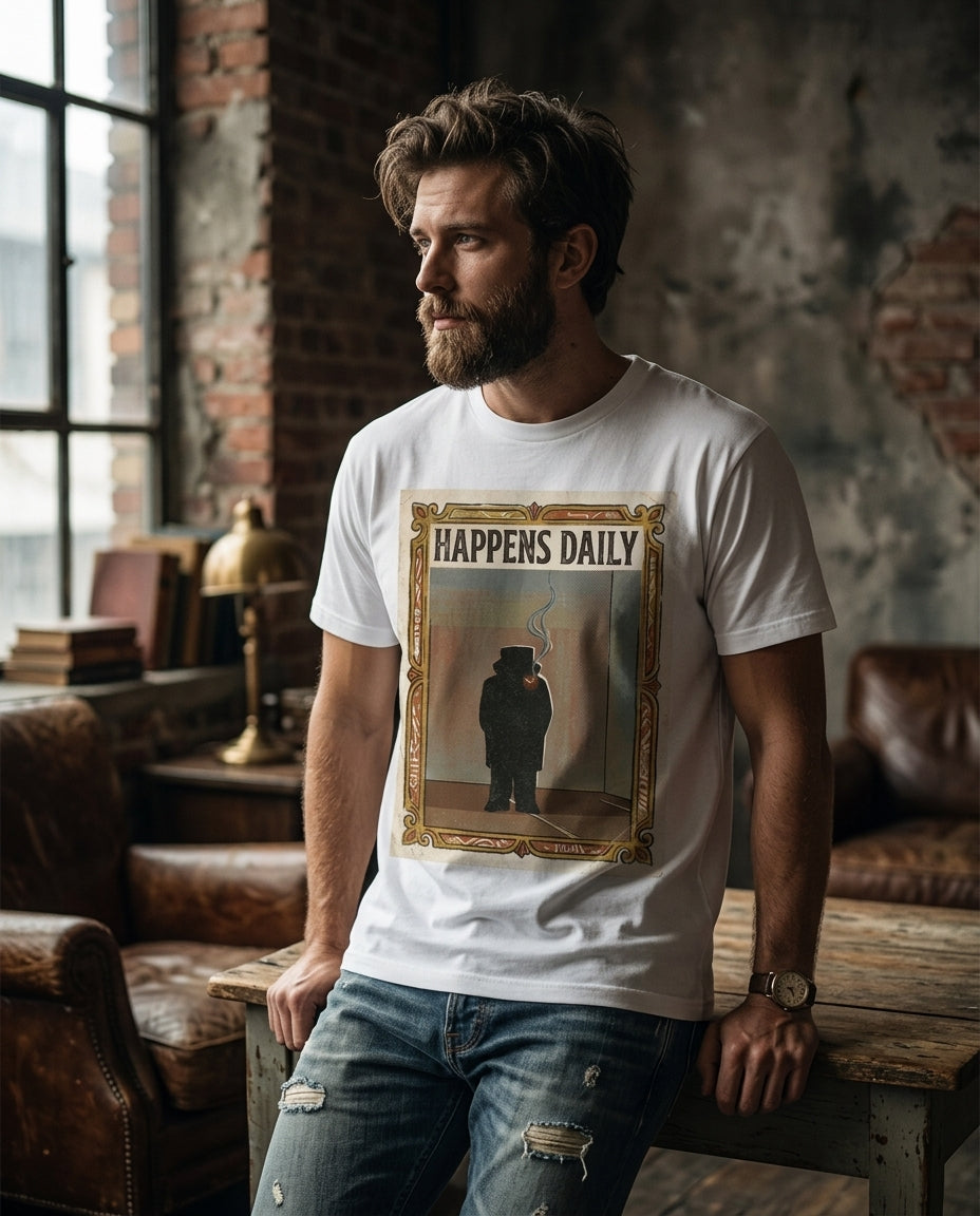 Happens daily | Classic Tee editorial photo