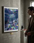 Bone conduction vibes | Poster 18x24 editorial photo