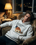 Brain doing it's thing at 1AM | Hoodie editorial photo