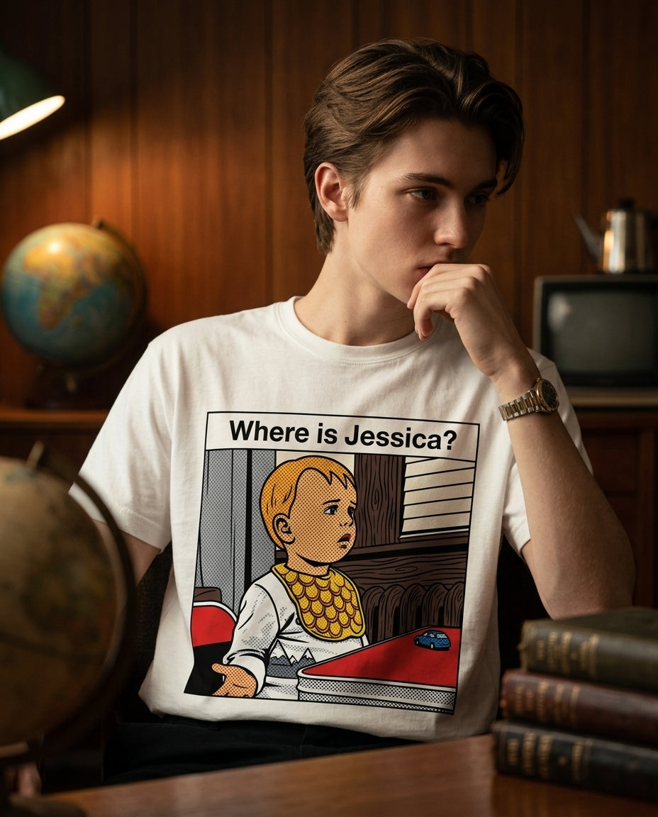 Where is Jessica? | Classic Tee editorial photo