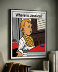 Where is Jessica? | Poster 18x24 editorial photo