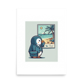 Distracted Penguin | Poster 18×24 - Mockup 1