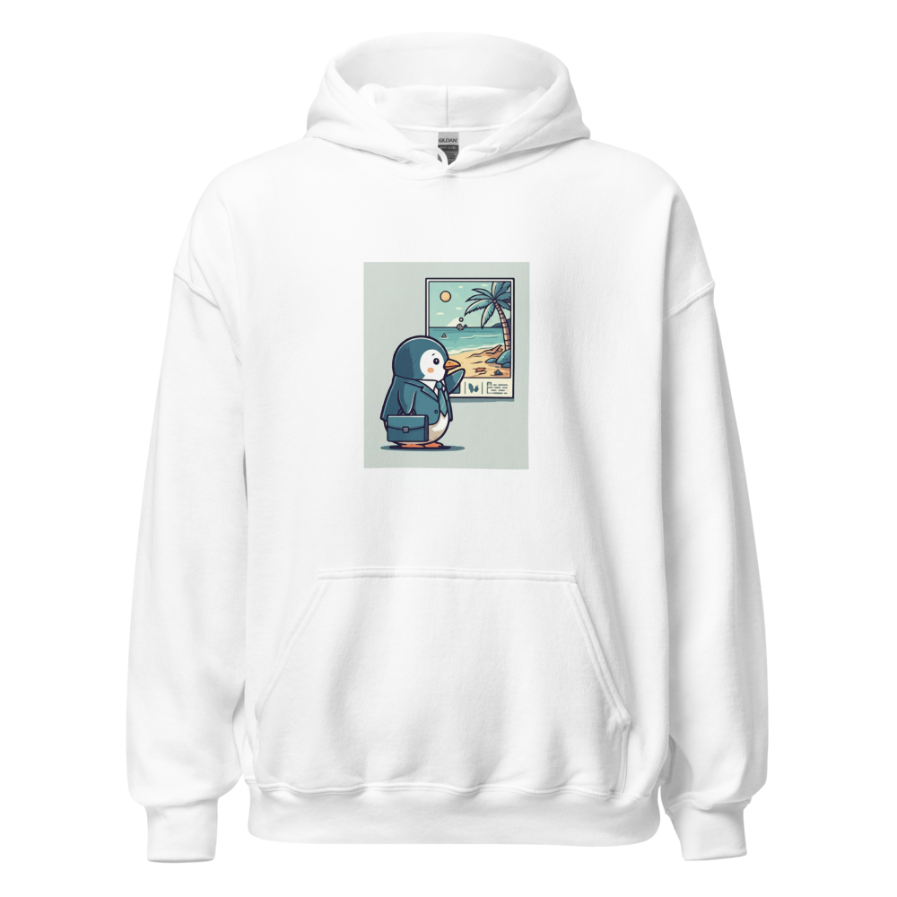 Distracted Penguin | Hoodie - Mockup 1
